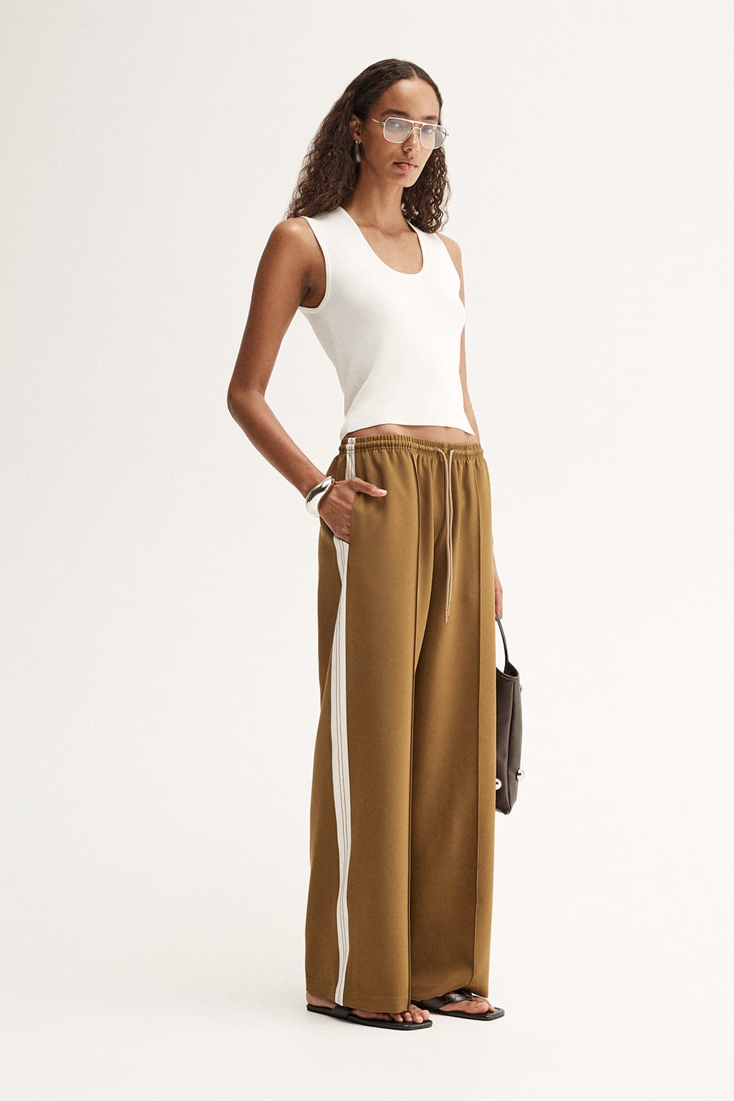Elka Collective Tyler Pant in Moss
