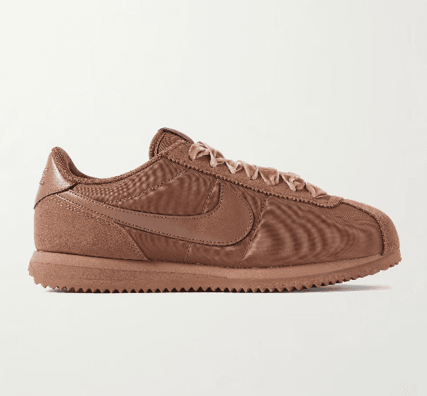 Nike Cortez Leather & Suede Sneakers