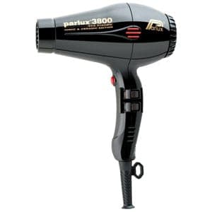 Professional Parlux hair dryer with ionic technology and ceramic heating element