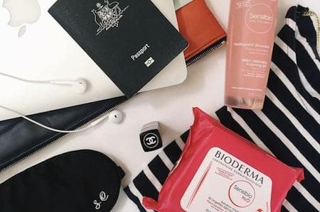 VIDEO: Sigourney's In-Flight Beauty Routine