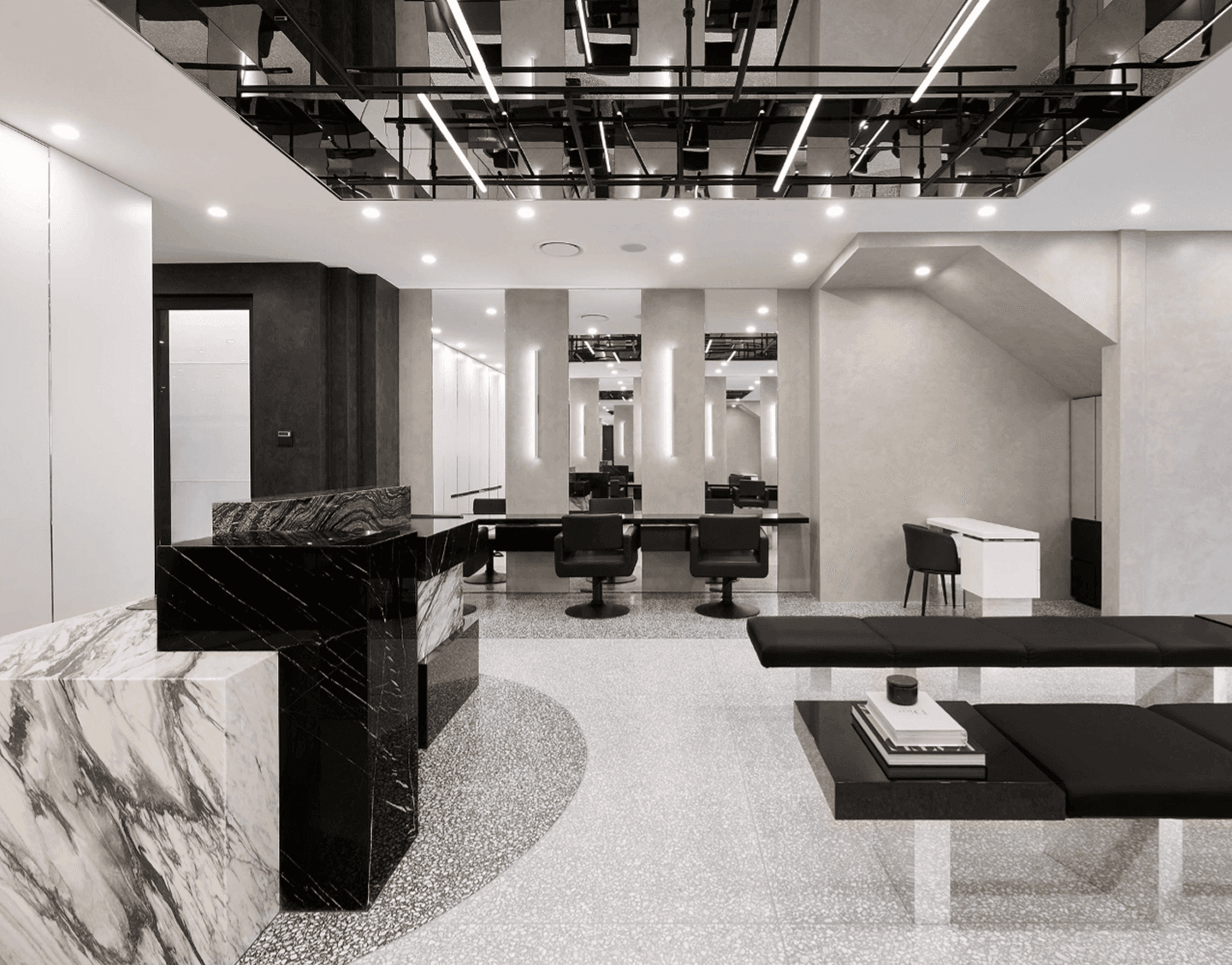 Joh Bailey salon interior, Double Bay