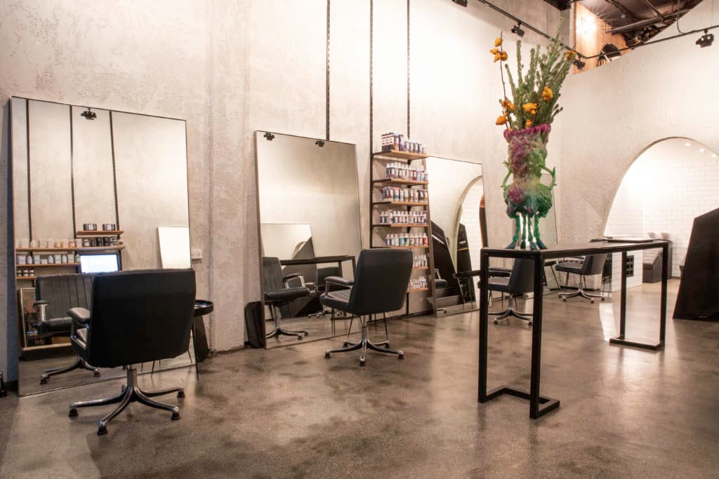 Saint Louie Hair, Melbourne CBD, lofty salon on Russell Place laneway