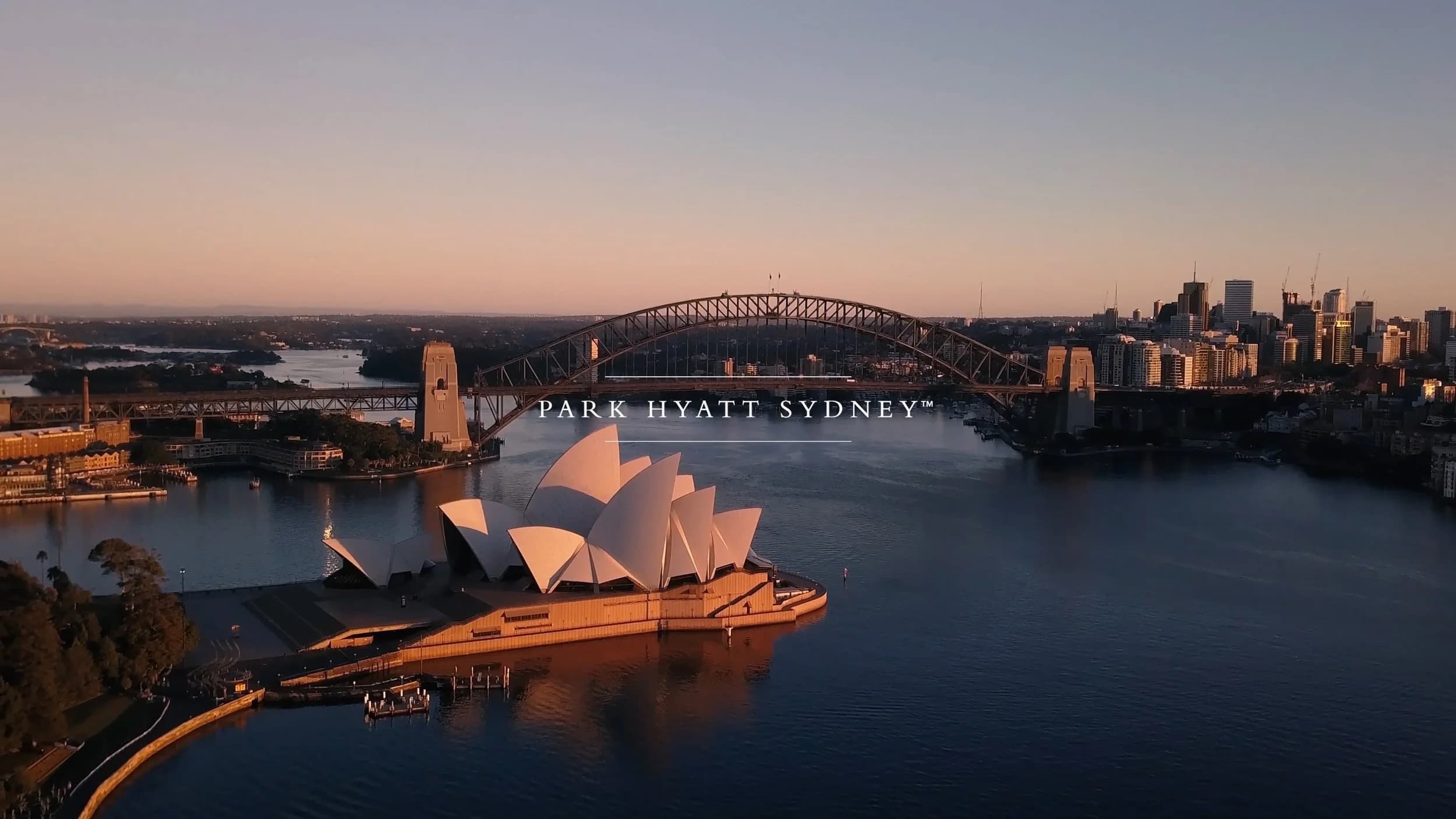 The Spa at Park Hyatt Sydney, rooftop pool with Opera House views