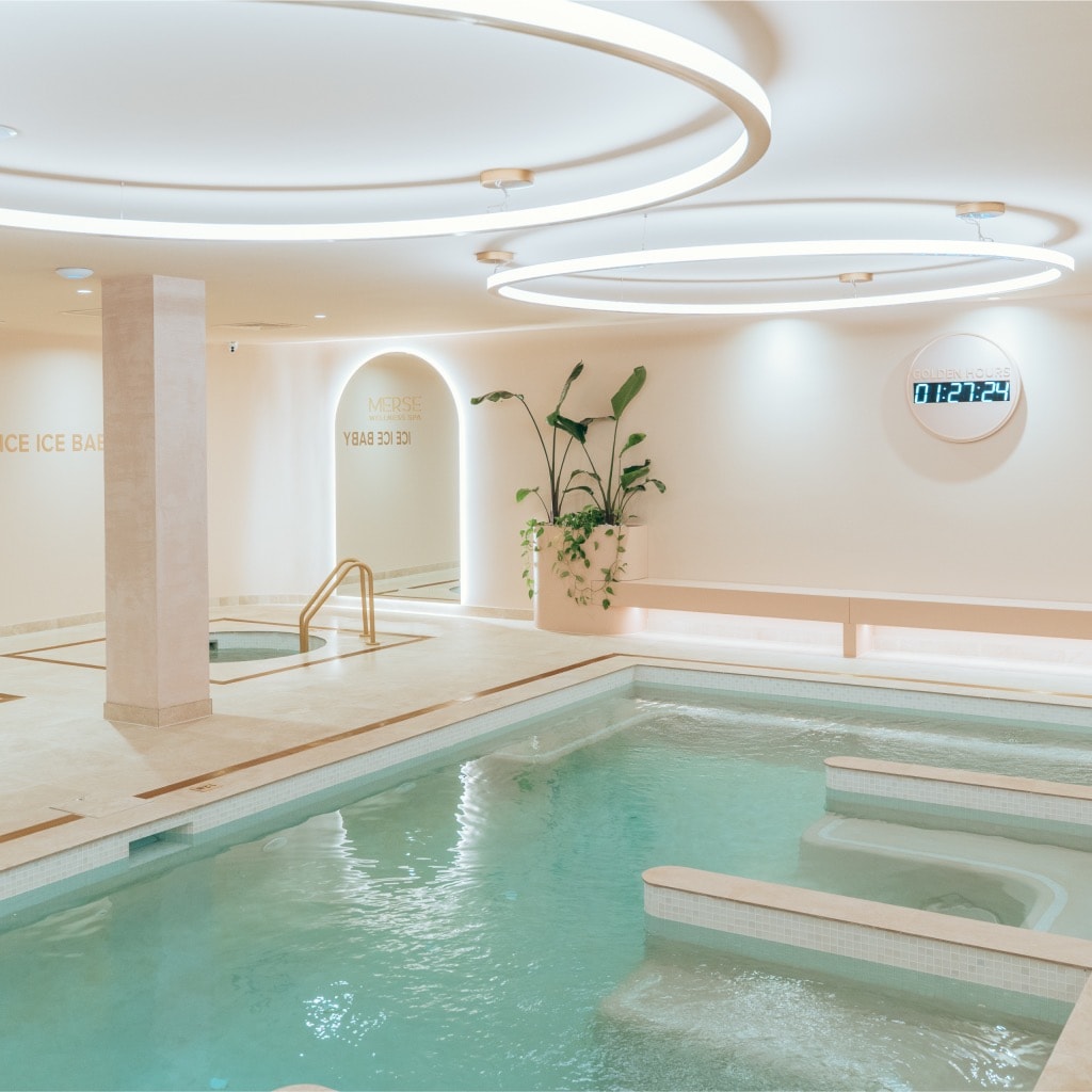 Merse Wellness, Osborne Park, magnesium pool and recovery lounge