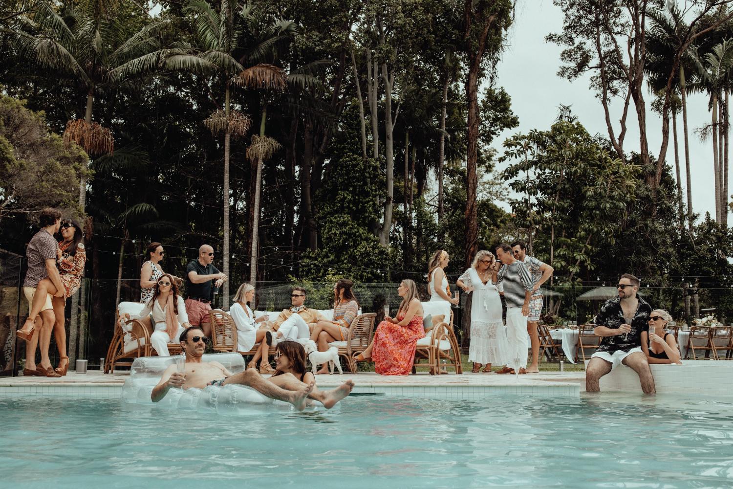 Sig's Slim Aarons Poolside Birthday – All the Details