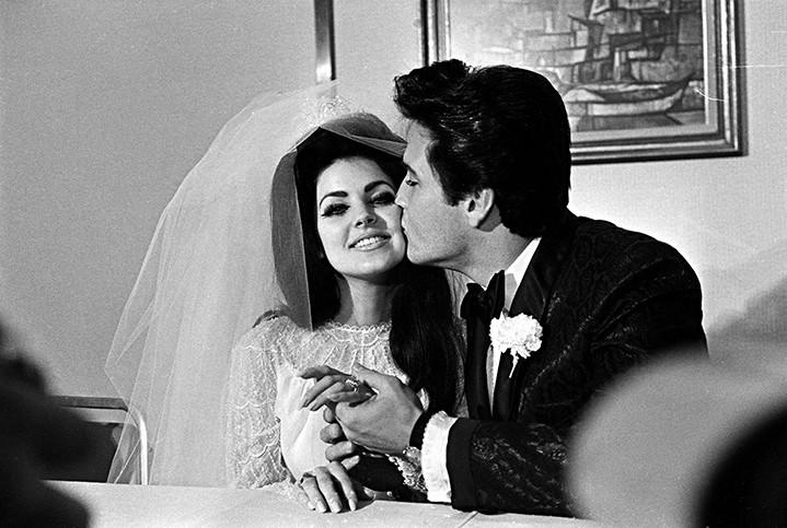 Beauticate Loves…Priscilla And Elvis Presley At Their Wedding