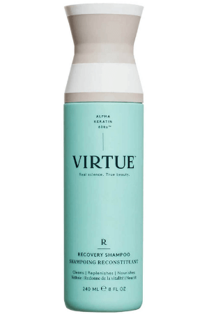 Virtue Recovery Shampoo with Alpha Keratin 60ku for repairing damaged hair