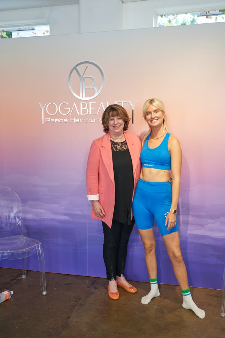 Founder Cherie Cady-Ellis and yoga instructor Bernadette Fahey