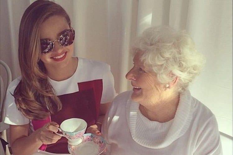  Image: Instagram @mirandakerr 