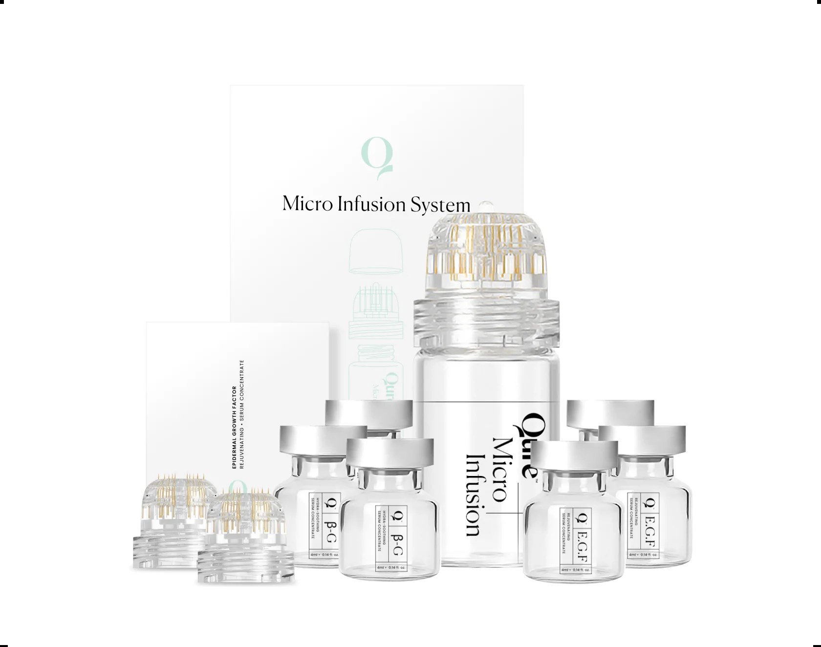 Qure Micro-Infusion Facial System — 3-Month Kit