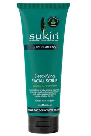 Sukin Super Greens Detoxifying Facial Scrub