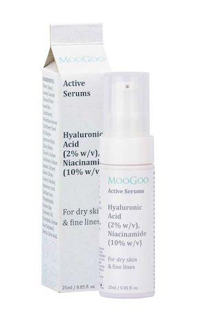 Hyaluronic Acid (2% w/v), Niacinamide (10% w/v) Active Serum