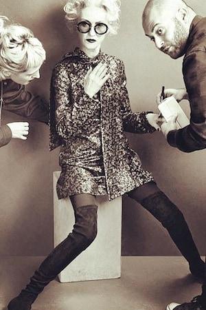 I modelled in Italy when I was very young.