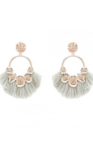 Tamarra Tassel Fringe Earrings