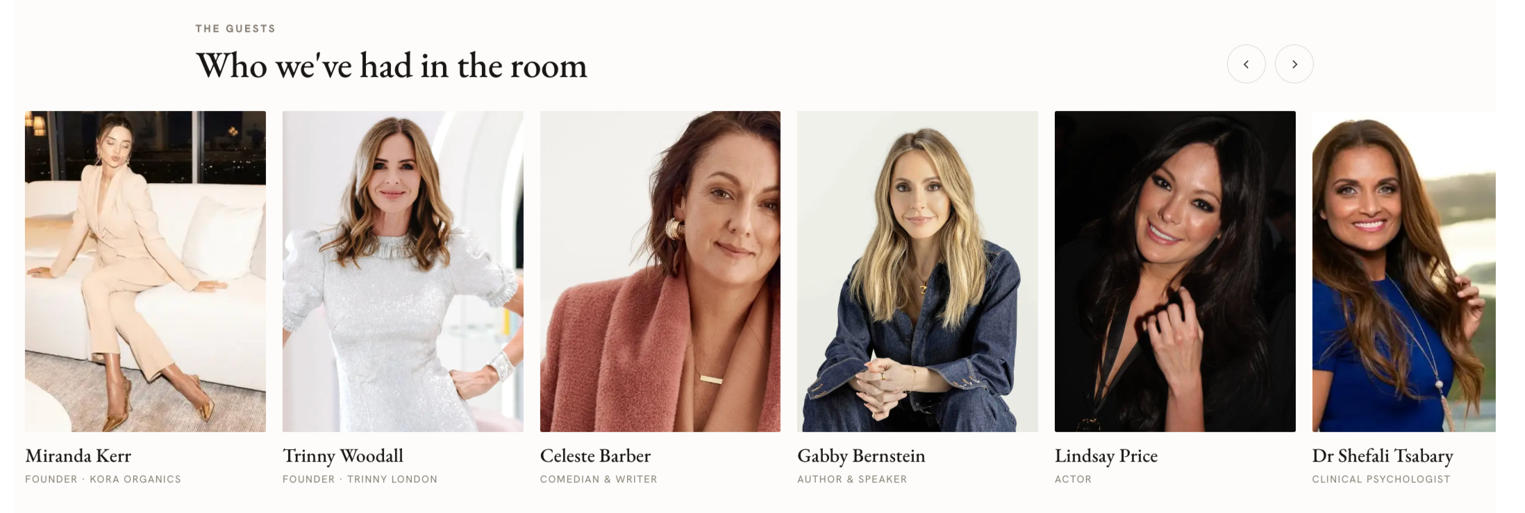 Browse the Beautiful Inside podcast by mood