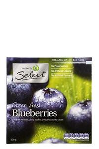 Woolworths Frozen Blueberries