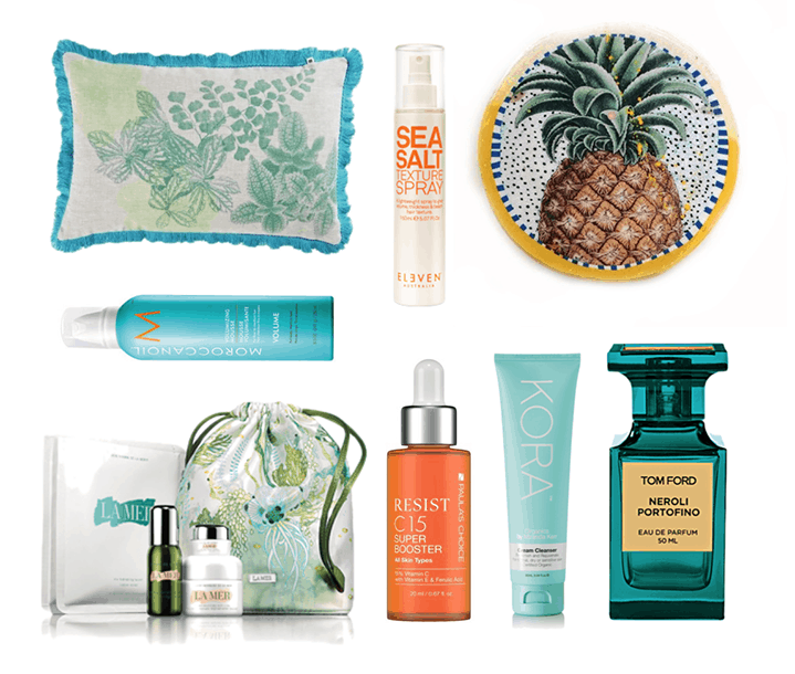  Bonnie and Neil Cushion ,  Eleven Australia Sea Salt Spray ,  Jai Vaiscek Pineapple Porthole ,  Moroccan Oil Rootbooster Mousse ,  La Mer The Refreshing Collection ,  Paula’s Choice C15 Super Booster ,  Kora Organics Cream Cleanser , TOM FORD NEROLI PORTOFINo 